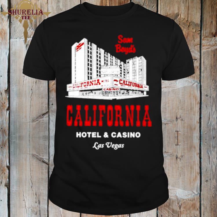 Official California hotel and casino las vegas shirt