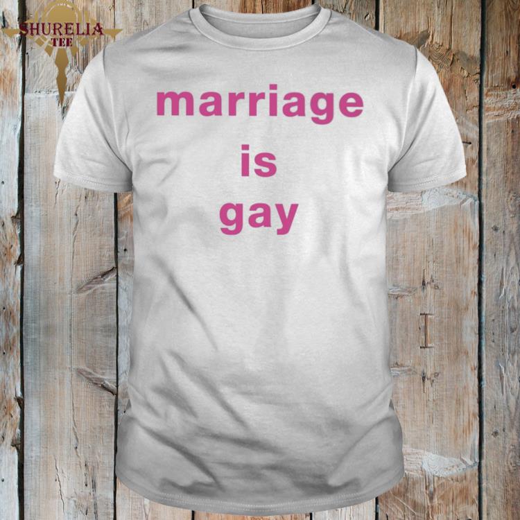 Official Marriage is gay shirt