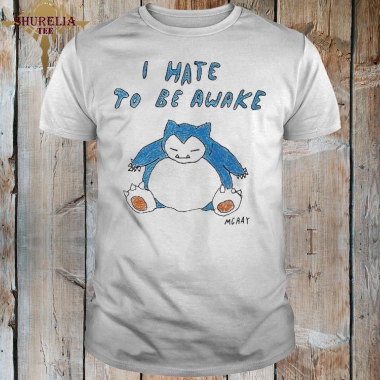 Official Really good artist i hate to be awake shirt