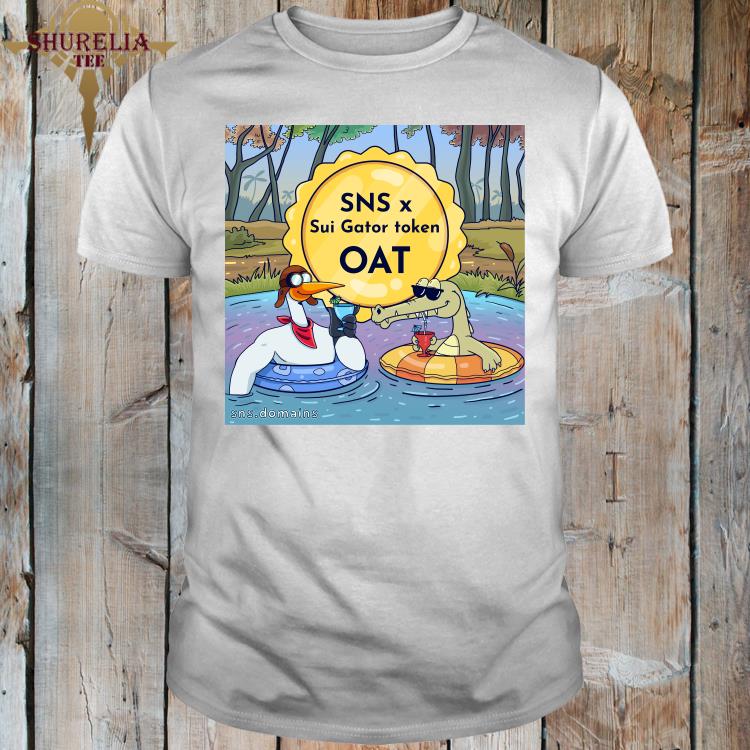 Official Sns x sui gator token oat cap shirt