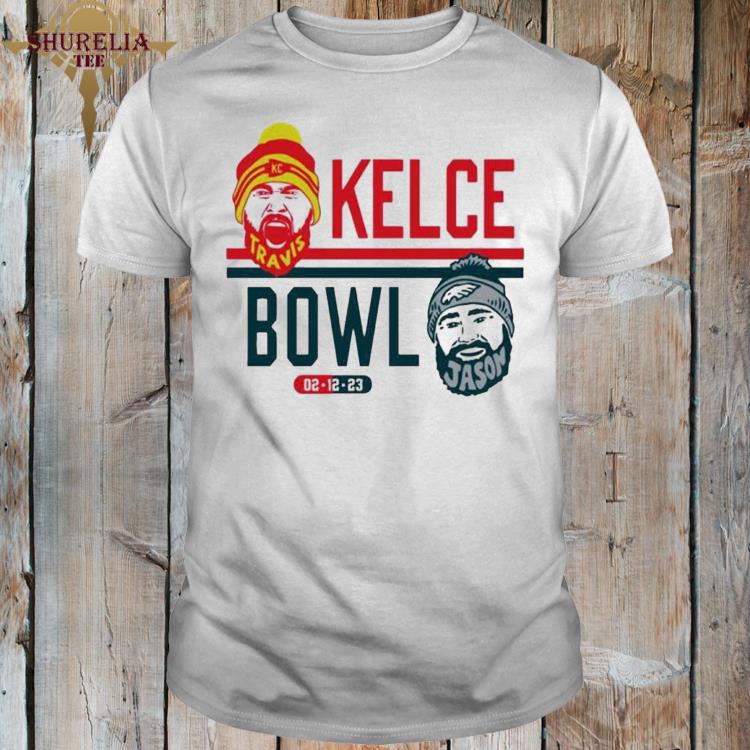 Official Travis vs jason kelce bowl shirt
